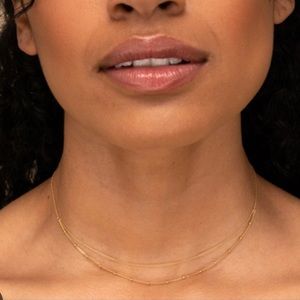 Mejuri Layered Sphere Necklace